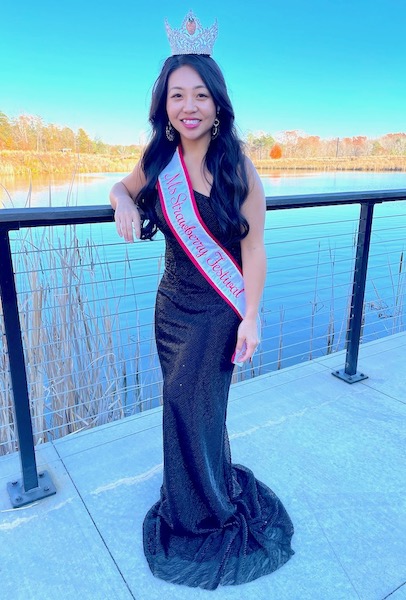 Master Amy Kim SC Strawberry Festival Pageant Winner